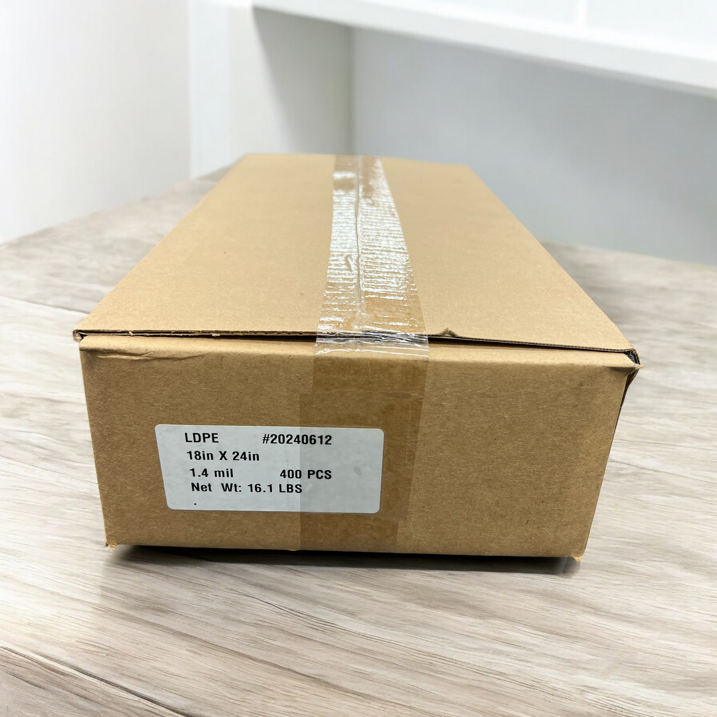 POLY BAG 18"X24" 1.4MIL (CASE)