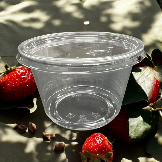 DELI PET CLEAR FLAT LID
