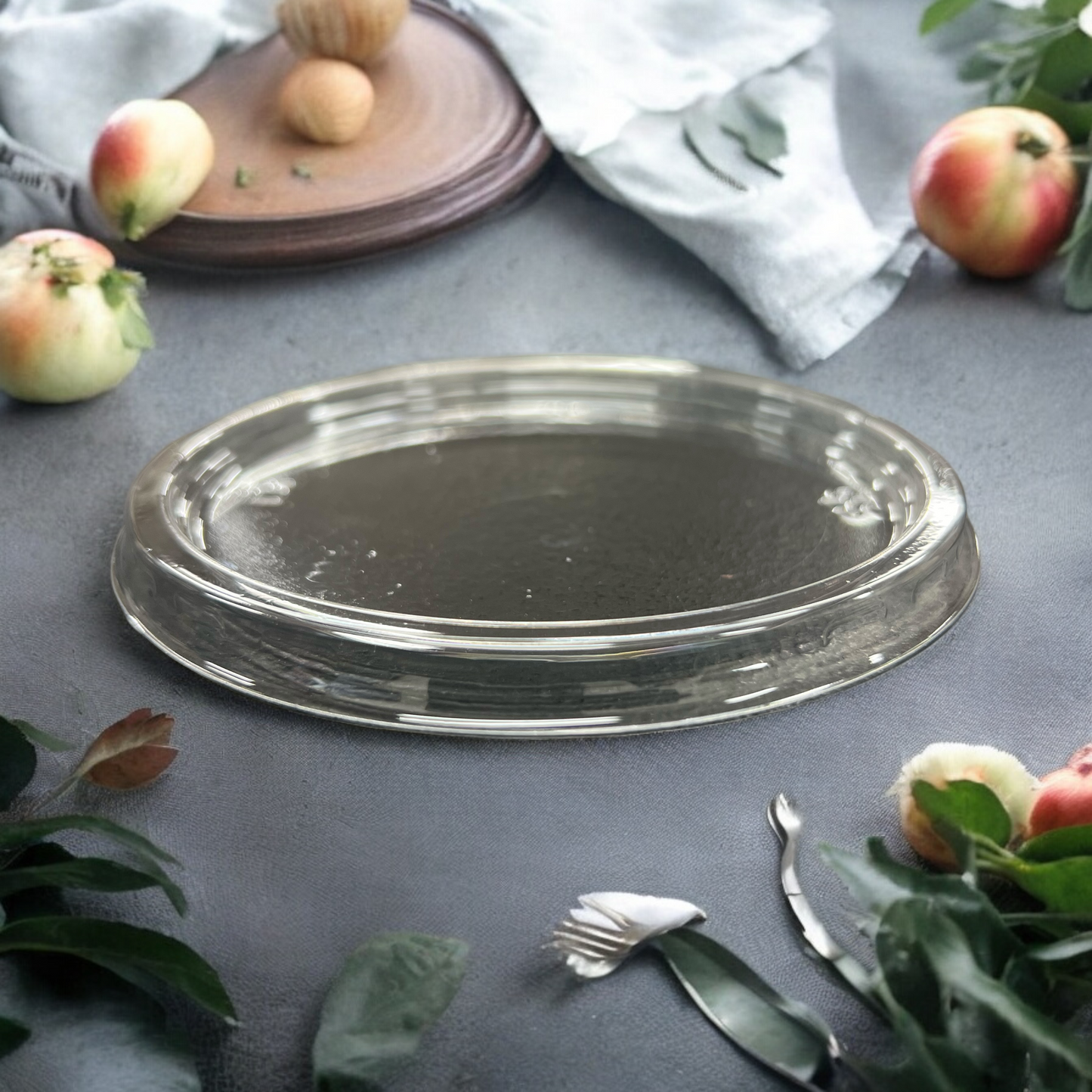 DELI PET CLEAR FLAT LID