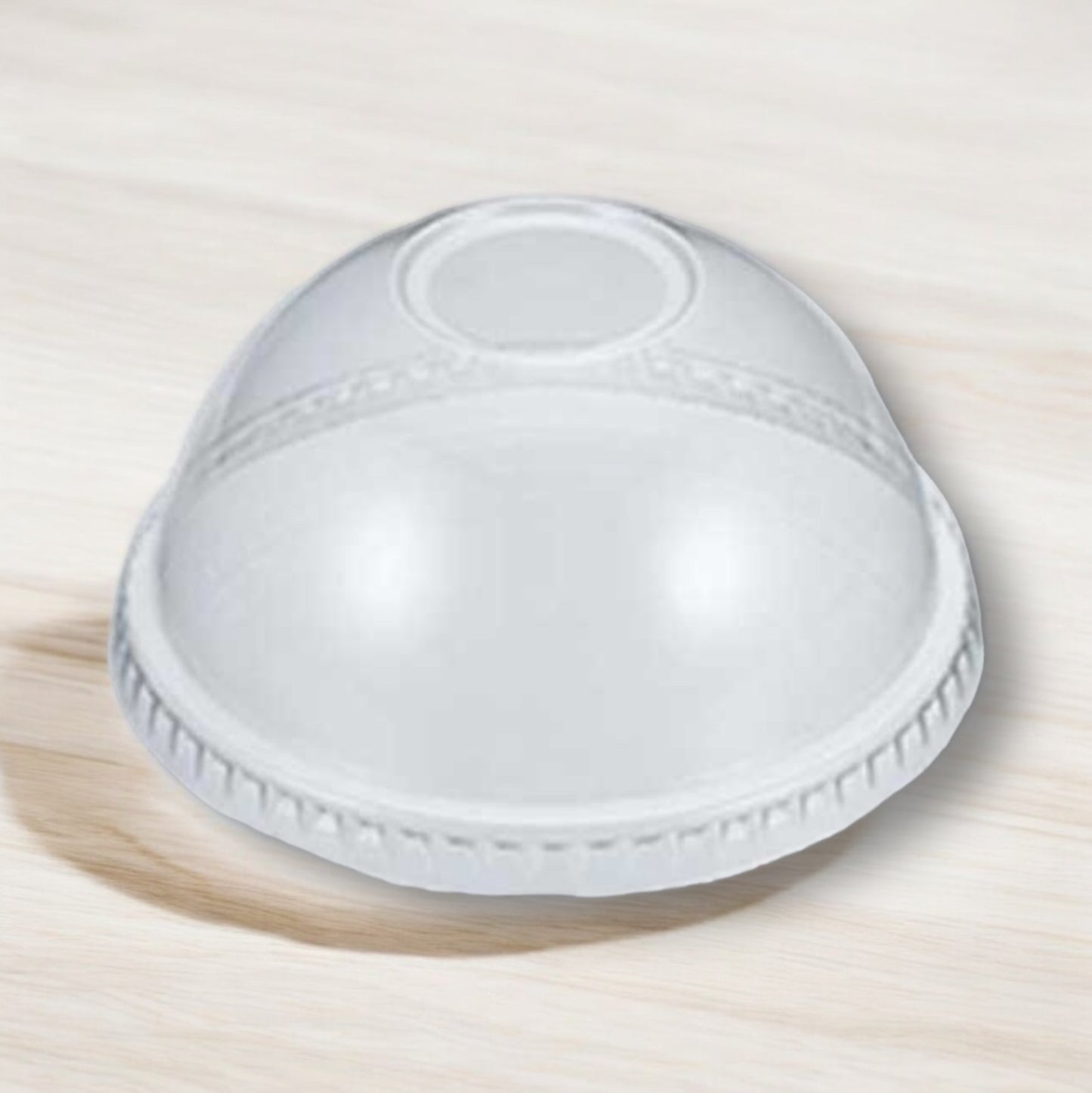 CLEAR DOME LIDS PET 98MM CASE