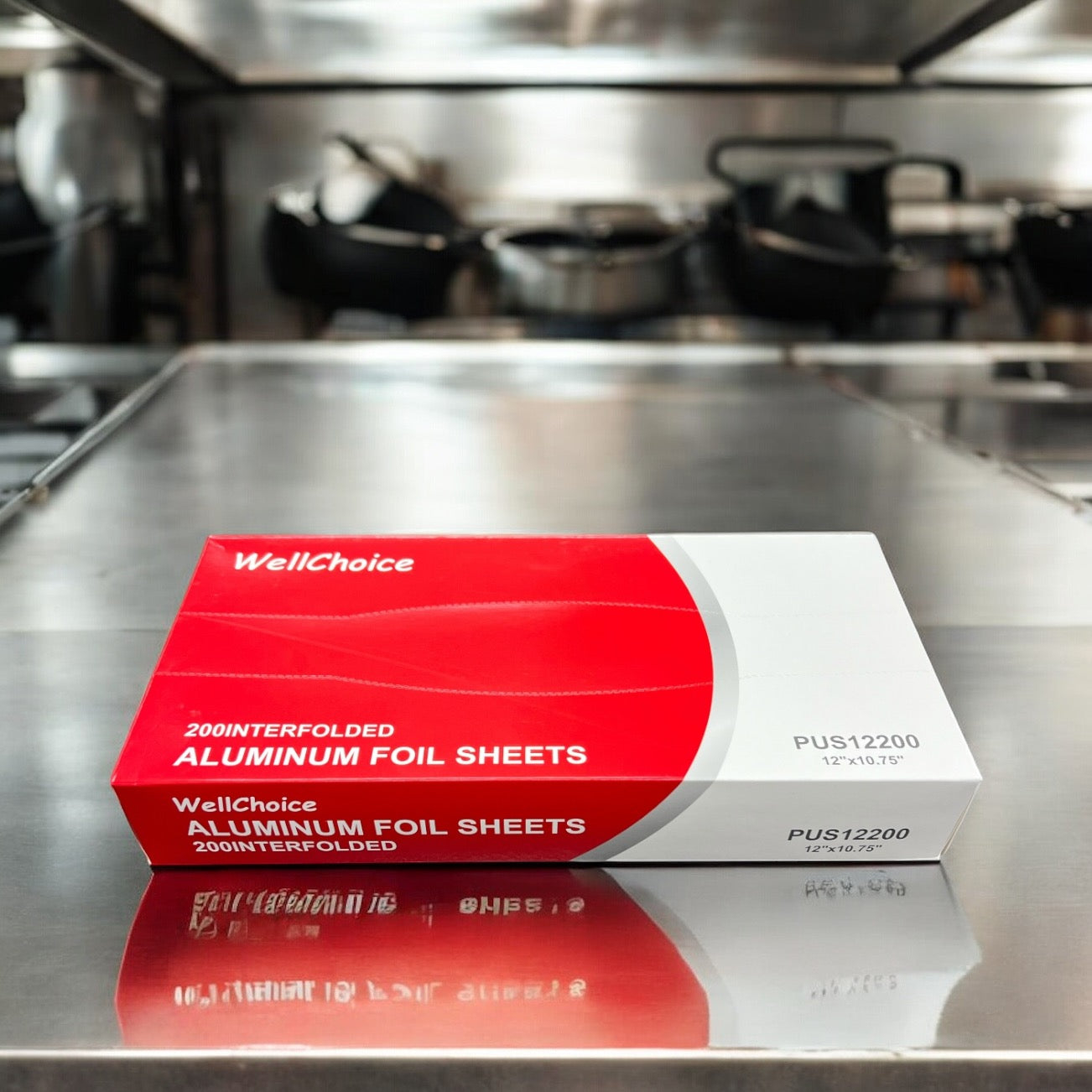 ALUMINIUM  FOIL SHEET 12"X10.75" 200/pcs