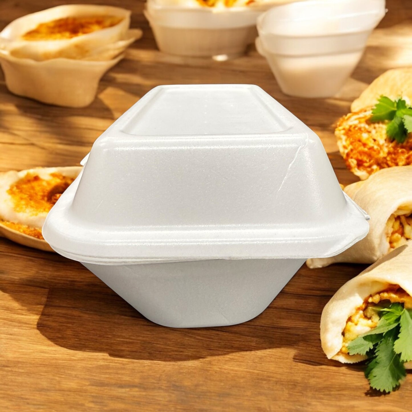 FOAM LARGE HOAGIE CONTAINER