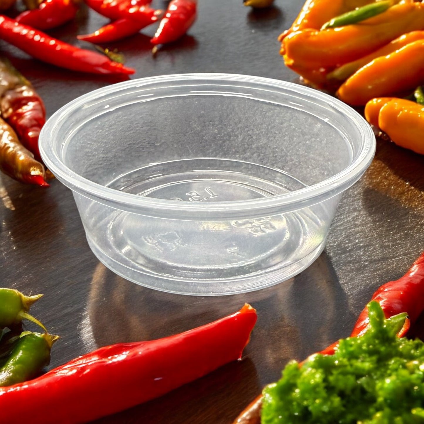 PORTION CUP 1.5oz CLEAR CASE