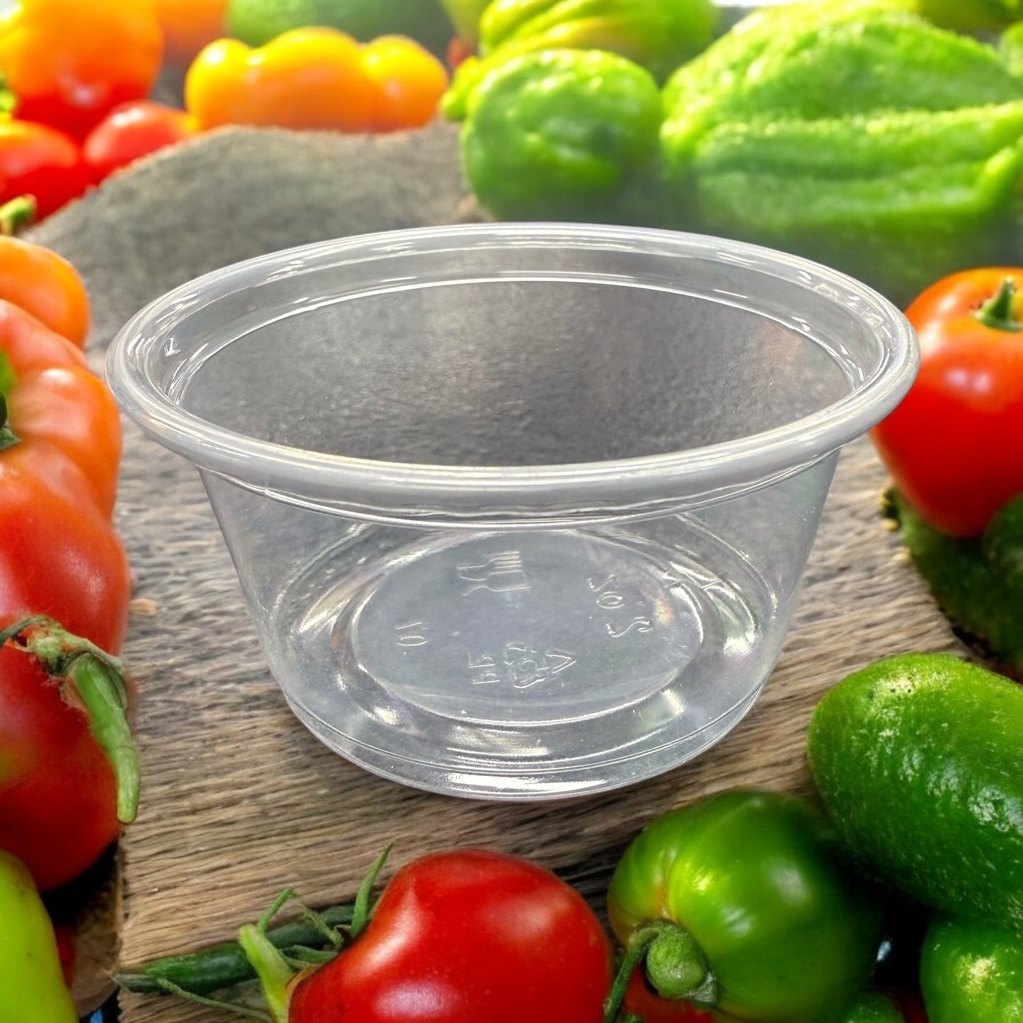 PORTION CUP 2oz CLEAR CASE