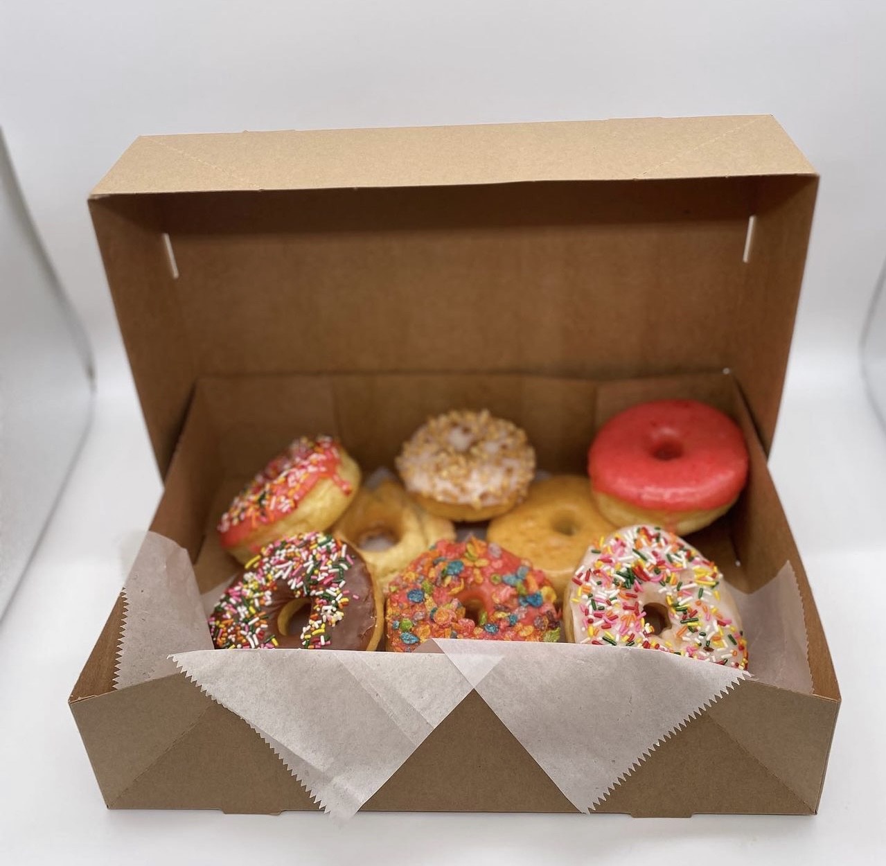 DT2S DONUT TRAY (BOX) PAPER #2 13 1/2X10X3 KRAFT