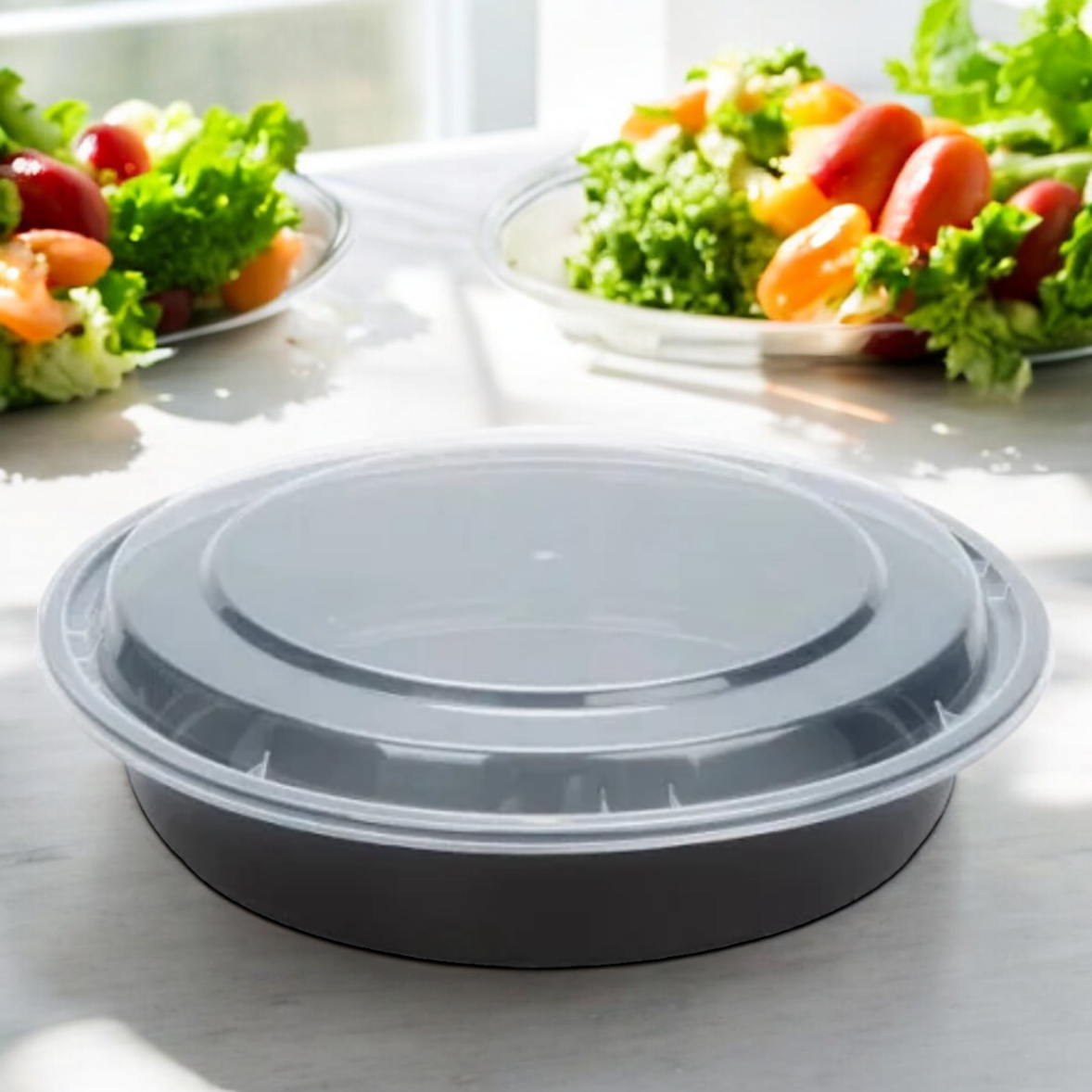 MEAL PREP CONTAINERS 48OZ ROUND