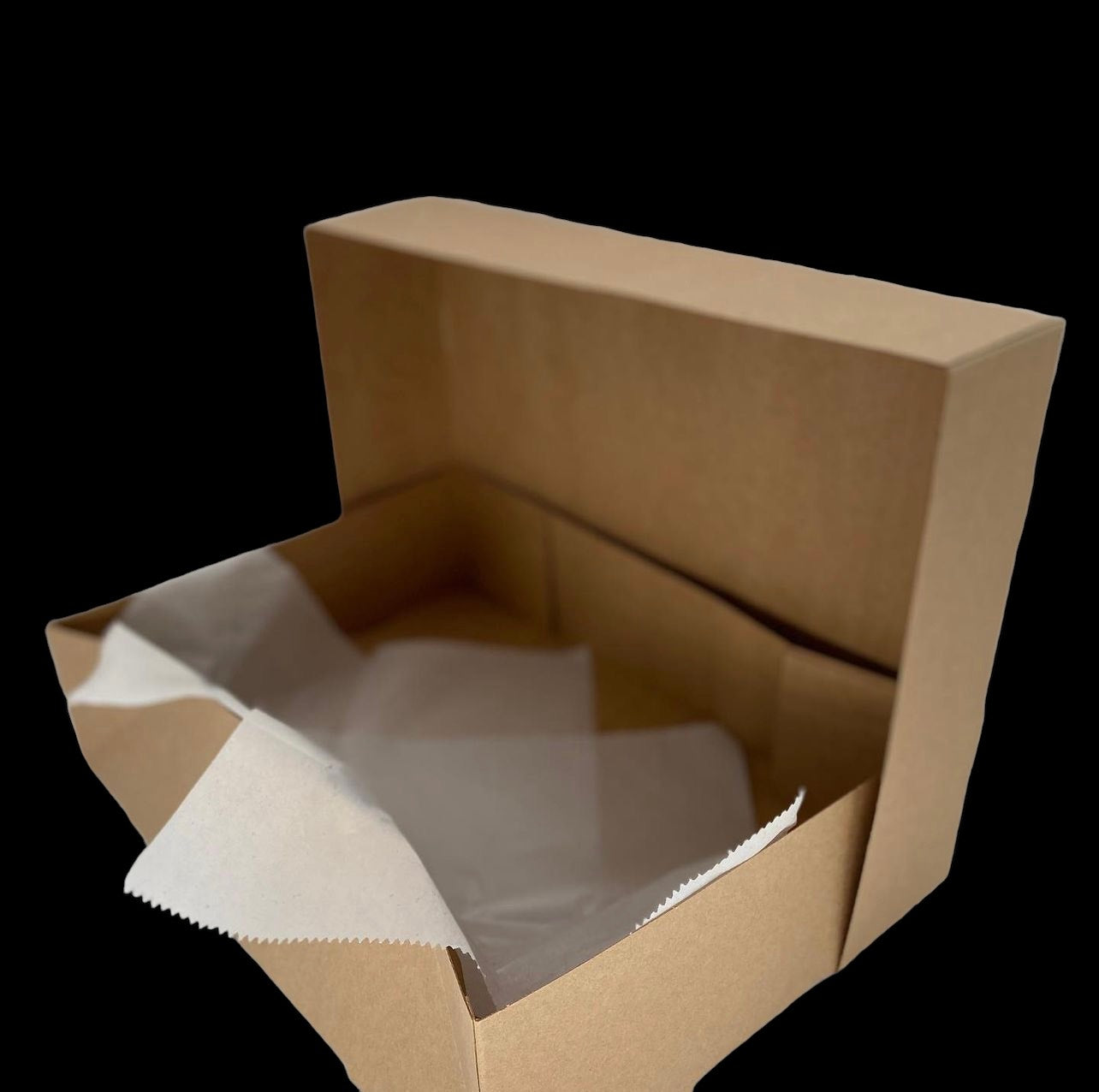 DT2S DONUT TRAY (BOX) PAPER #2 13 1/2X10X3 KRAFT